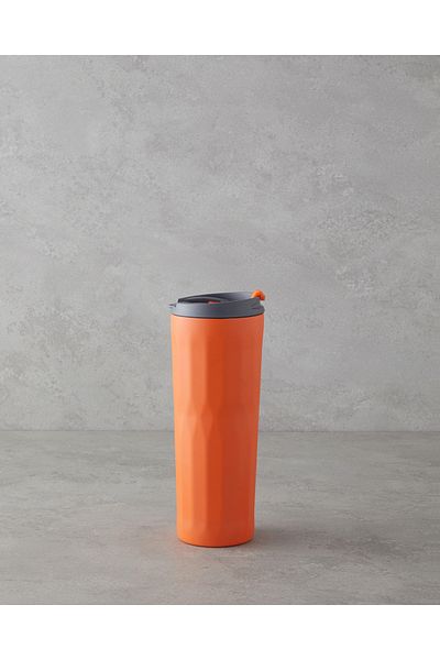 English Home Good Mood Napoli Steel Travel Mug 500 ml Orange
