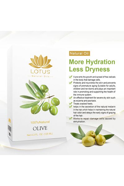 Lotus Natural oils - Fragrance ( Olive oil 125 ml )