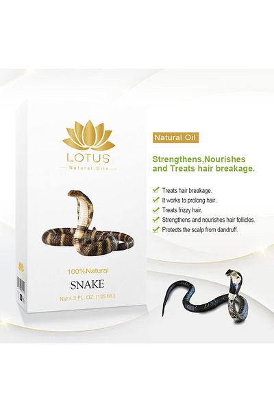 Lotus Natural oils - Fragrance ( Snake oil 125 ml )