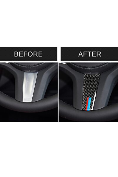 Maraz Bmw 5 Seri G30/g38 X3 G01/g08 Karbon Fiber Direksiyon Sticker