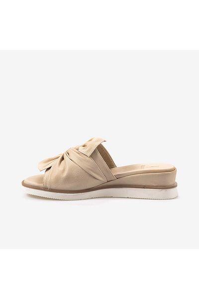 KEMAL TANCA Genuine Leather Women's Slippers 870704