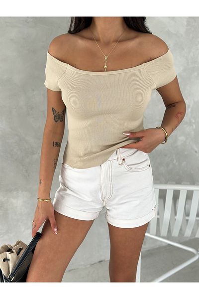 Fanori Woman ΝΕΑ ΣΕΖΟΝ ΦΑΡΔΙΟΣ ΓΙΑΚΑΣ ΛΕΠΤΟ ΠΛΕΚΤΟ CROP