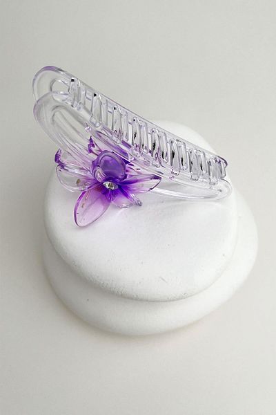 Modex Single Stone Clover Flower Latch Buckle (11cm)