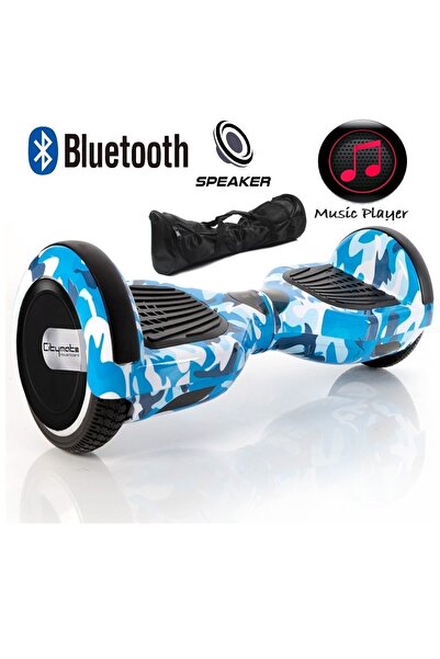 CityMate Smart Balance Elektrikli Kaykay Hoverboard Çanta Hediyeli Bluetooth Hoparlörlü Desenli