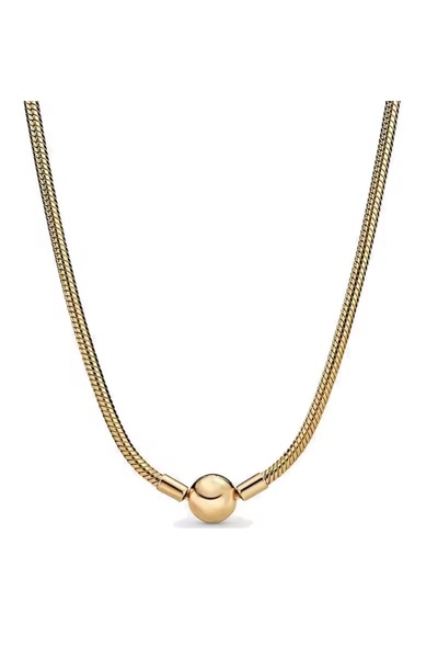 Lovecharm Gold Renk 925 Ayar Moments Tarz Kolye