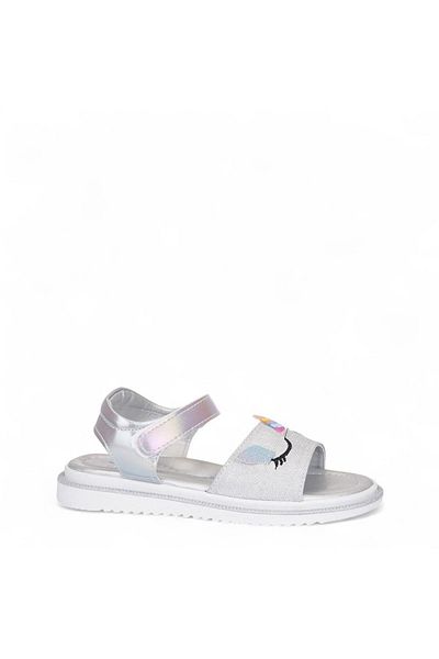 NS Little Girl's Orthopedic Sole Unicorn Sandals, Luminous Anti-Slip Sole Children's Sandals