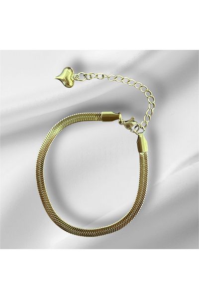 Vitastyle سوار من الفولاذ بسلسلة سميكة إيطالية
