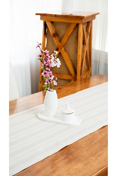 abidehanım Cursant boem |   Runner de in cu dungi maro 40 X 150 Cm