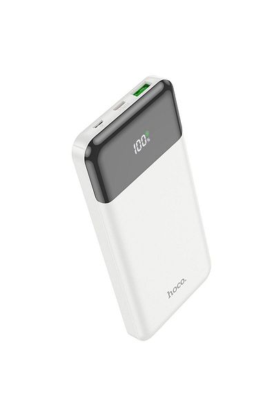 REDz Accessories Hoco J102 External Battery, Fast Charging, 10,000 mAh, PD 20W, QC 3.0, Cool Figure, White