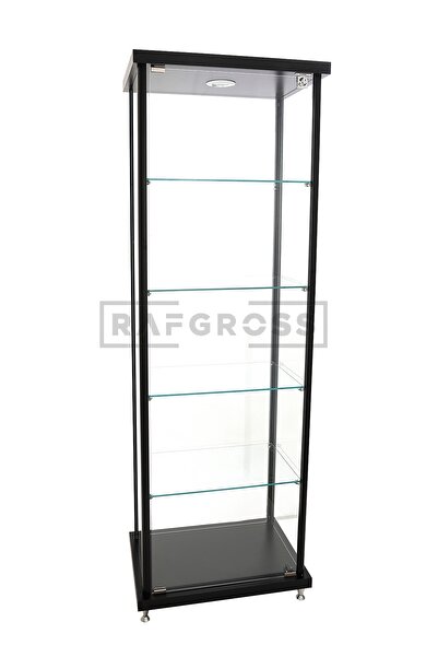 RAFAX Kurulu Teslimat, 40x60x175,camlı Dolap, Camlı Vitrin, Koleksiyon Dolabı...