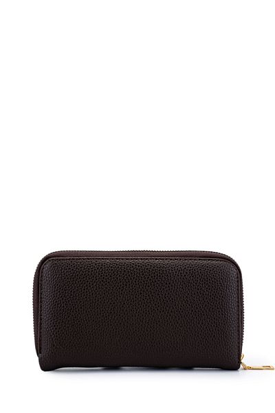 minebag Faux Leather Women's Wallet Brown Mn103