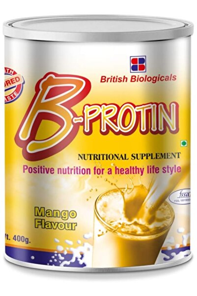 British Biologicals بروتين ب بنكهة المانجو (400 جرام)