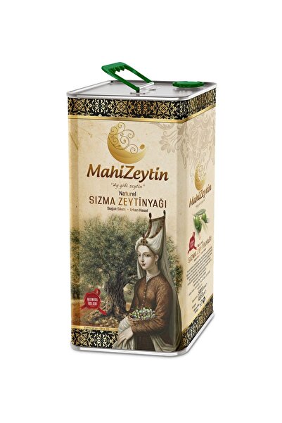 Natural Mahizeytin 5 Litre Soğuk Sıkım Natürel Sızma Zeytinyağı
