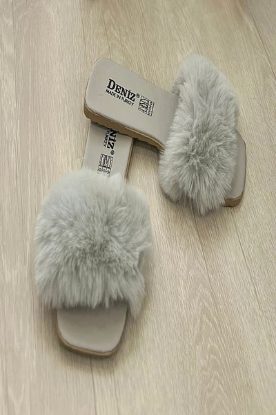 Jackers Furry Women's Slippers Daily Outdoor and Home Slippers