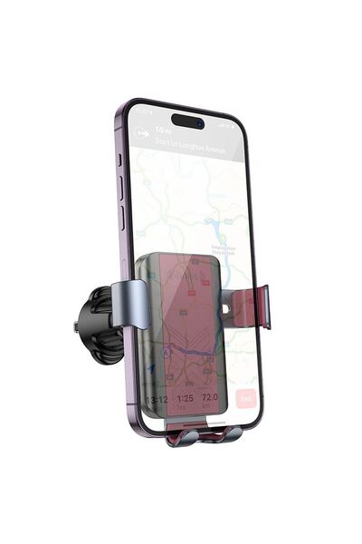 REDz Accessories Βάση αυτοκινήτου Hoco H70 για αεραγωγό, μηχανισμό βαρύτητας,...