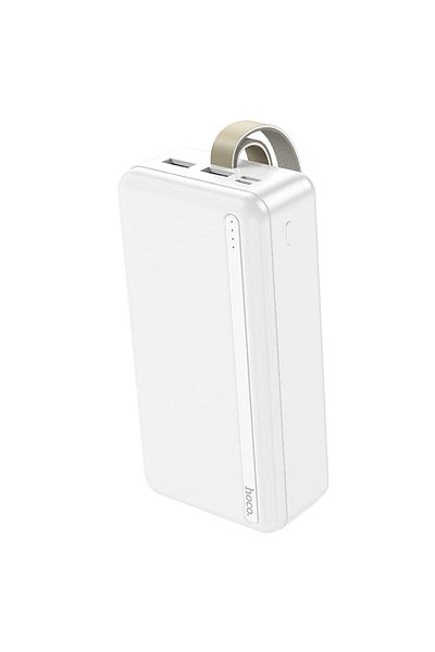 REDz Accessories Ultra-capacity External Battery, Dual Charge, 30,000 Mah, 2 X Usb, Hoco J91b, White