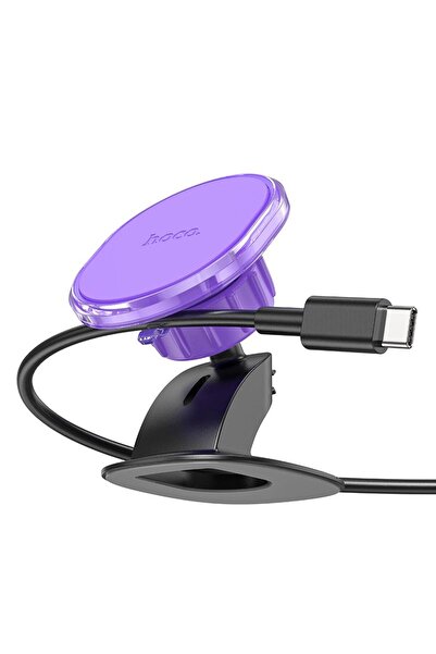 REDz Accessories Βάση τηλεφώνου αυτοκινήτου για κόλλημα στο ταμπλό, Hoco H2, μωβ