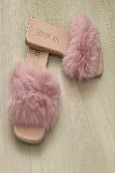 Jackers Furry Women's Slippers Daily Outdoor and Home Slippers