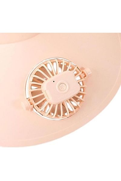 GENERAL kowaku Beach Hat with Fan Fishing Hat Empty Top Large Brim 3 Speeds Summer Sun Visor Cap Cooling Fan