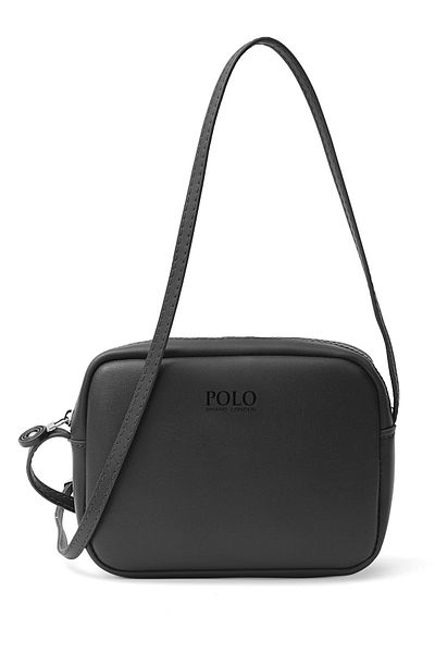 POLOGRAND London Geantă de mână și geantă de umăr de dimensiuni mici, cu curea reglabilă, cu fermoar