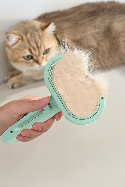 Onetick Kedi, Köpekler İçin Masaj Etkili ve Buharlı Tüy Toplama Temizleme Mak...