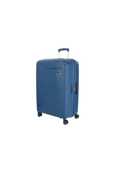 American Tourister MAXPLUS 68CM Medium Size Luggage TSA NAVY BLUE