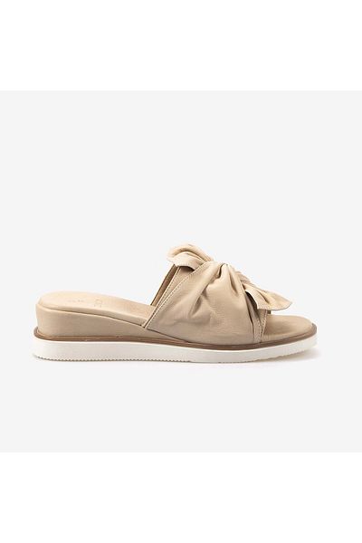 KEMAL TANCA Genuine Leather Women's Slippers 870704