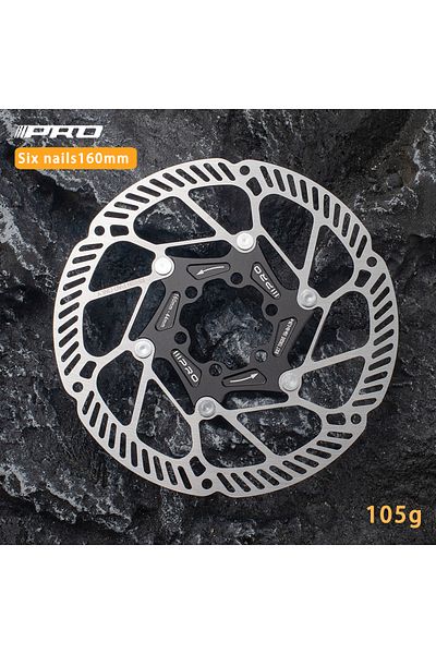 SENSAH 6 Bolt 160mm Iiipro 6-bolt Centerlock Ultra-light Disc Brake Rotor With Heat Dissipation For Mtb Roa