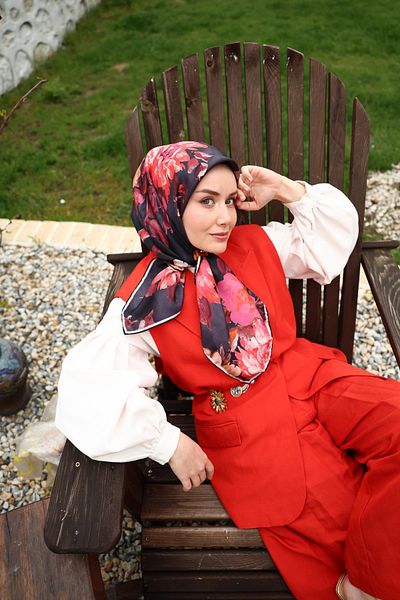 Silk Home وشاح حرير تويل 11467-33
