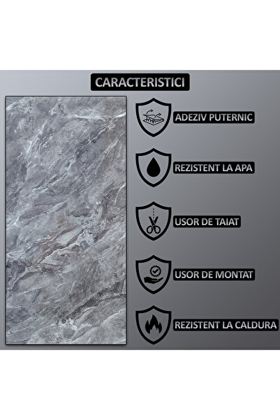 NEXTLY Set of 40 Self-Adhesive Wallpaper Imitation Marble, Waterproof, Adjustable, Strong Adhesive, Lightweight