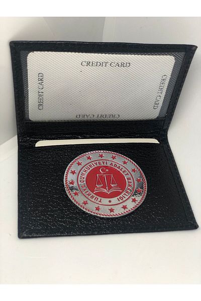 Trendcüzdan JUSTICE LEGALITY IDENING CARD HOLDER GENUINE LEATHER