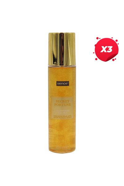 SENCE X3-SENCE SPRAY CORP CU SCLIPICI 200ML SECRET FORTUNE GOLD