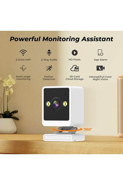 Choice EU Plug 1080P NO SD Card 1080P HD Wifi Camera Indoor Mini Surveillance Camera For Baby Monitor Pet V