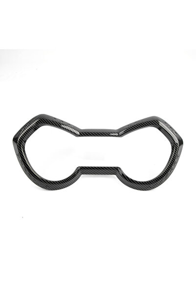 Choice غطاء طاولة وإطار عداد دراجة نارية YAMAHA X-MAX XMAX 300 XMAX300 باللون الأسود