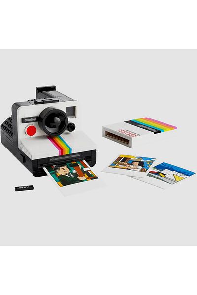 DZQ Nobox 516pcs 2025 New Creative Sx-70 Camera Building Blocks Children's Birthday Christmas Gift Model