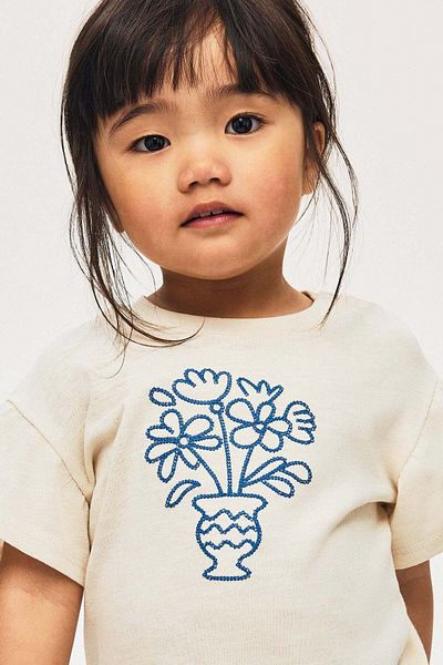 H&M Print-motif top