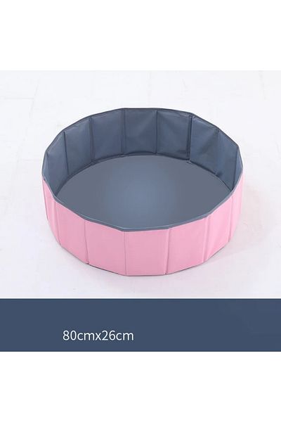 Choice Pink Gray 80*26cm Ball Pits For Kids Toddlers Babies , Oxford Cloth Portable & Foldable Ball Pool In