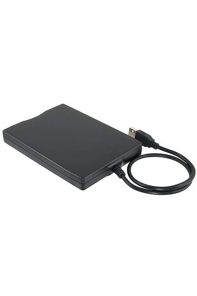 Choice محرك أقراص مرنة USB خارجي محمول مقاس 3.5 بوصة بسعة 1.44 ميجابايت FDD لأجهزة Mac وWindows 10...