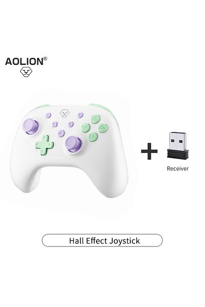Choice New With Receiver Aolion Wireless Controller For Nintendo Switch Controller Pro Gamepad Turbo Functi