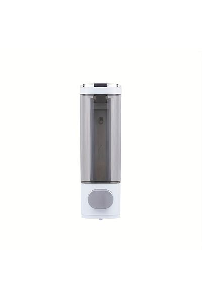 Choice single head Wall Mounted Soap Dispenser Bathroom 2 Chambers, Clear Liquid Shower Soap Dispenser,Sham