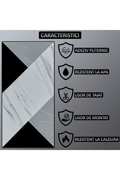 NEXTLY Σετ 20 αυτοκόλλητων ταπετσαριών απομίμησης μαρμάρου, αδιάβροχες, ρυθμιζόμενες, ισχυρές, κολλητικές, ελαφριές