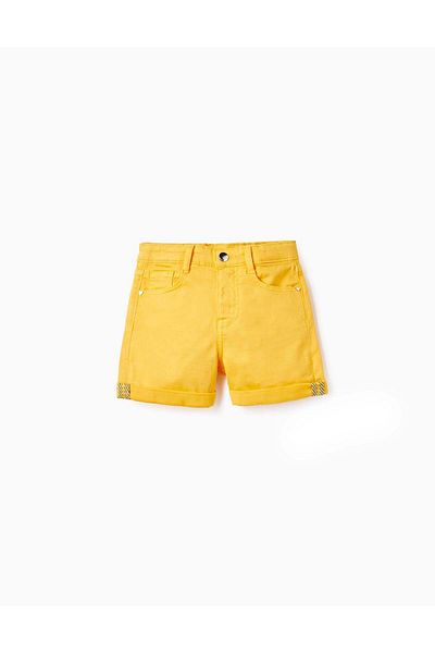 Ziddy Twill Chino Shorts for Baby Boys, Dark Blue