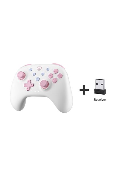 Choice White With Receiver Aolion Wireless Controller For Nintendo Switch Controller Pro Gamepad Turbo Func