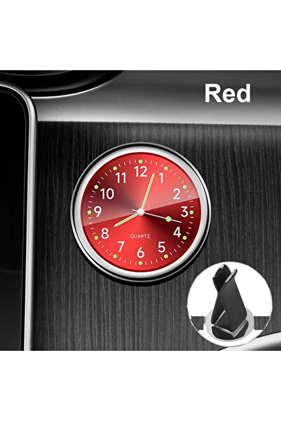 Choice5 فتحة تهوية حمراء للسيارة، ملحقات إلكترونية لاصقة مضيئة للوحة القيادة