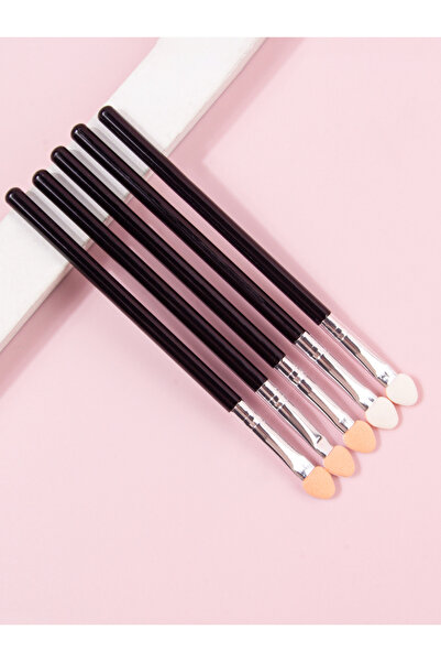 Choice مجموعة من 5 قطع من فرشاة ظلال العيون الإسفنجية القطنية على شكل قلب لمزج العيون وأداة مكياج الوجه