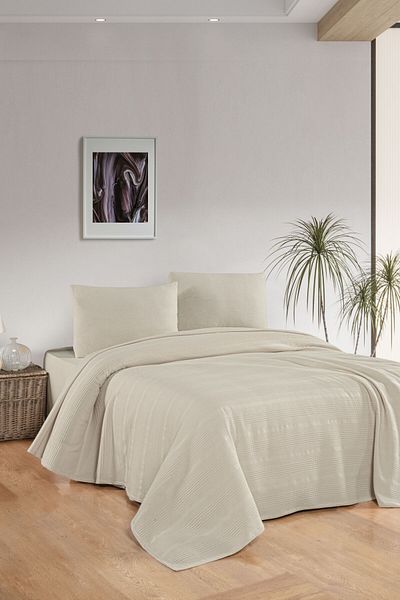 Home Still SUMMER LINEN PIKE 2 PERSONS, BEIGE