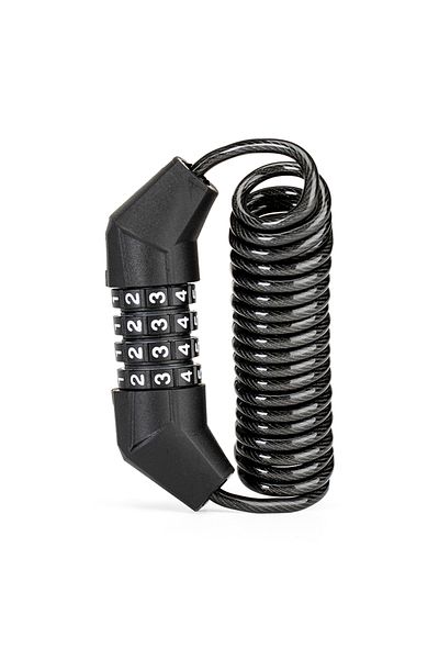 Choice T512 Rockbros Mini Password Lock Anti-theft Bicycle Durable Steel Wire Lock Helmet Lock Chain Bike F