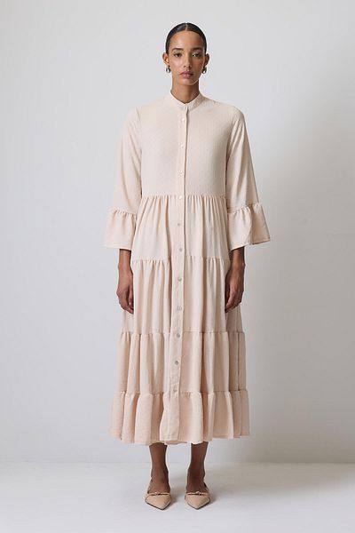 Touché Privé Oversize Dress with Buttons