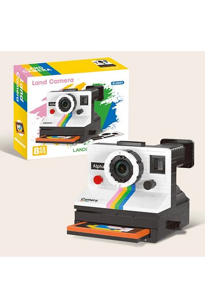 Choice With Box Retro Camera Building Kit Construction Model Building Blocks Set, Collectible Gift Idea Bui