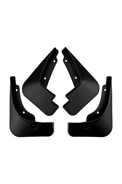 Choice 4pcs-black High Quality Front And Rear Car Wheel Mudguards Fit For Kia Niro Hev 2023 2024 Automobile